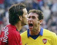 Martin Keown Ruud van Nistelrooy